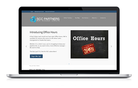 SCC Partners website
