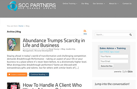 SCC Partners blog