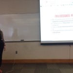 Lauren Pittenger speaking at WordCamp Philly 2015