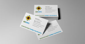 Agricompas logo and business card