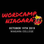 WordCamp Niagra | October 19th 2019